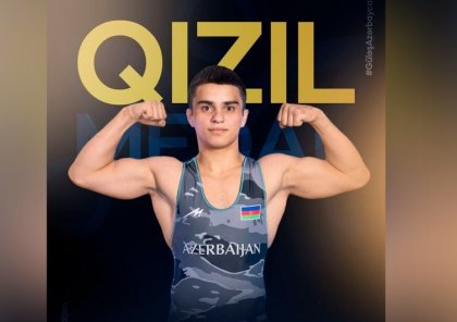 Azərbaycan güləşçisi Avropa çempionu oldu