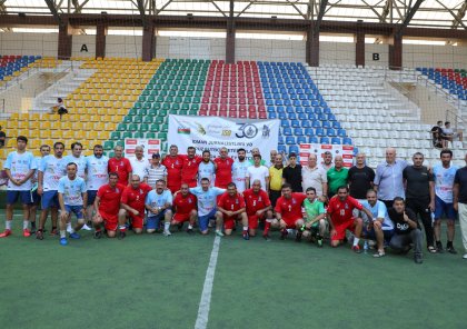 AİJA-nın 30 illiyinə həsr olunmuş oyun keçirildi - FOTO