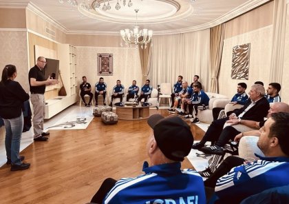 İsrailin Azərbaycandakı səfirliyi amputant futbolçulardan ibarət yığmanı qəbul etdi