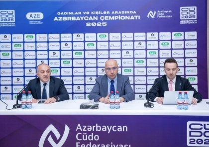 Cüdo üzrə Azərbaycan çempionatının püşkatma mərasimi keçirildi