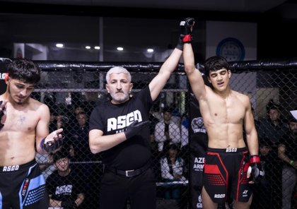 "Xan Yaşma" klubunun təmsilçisi AFC-də ilk peşəkar döyüşünü qələbə ilə bitirdi