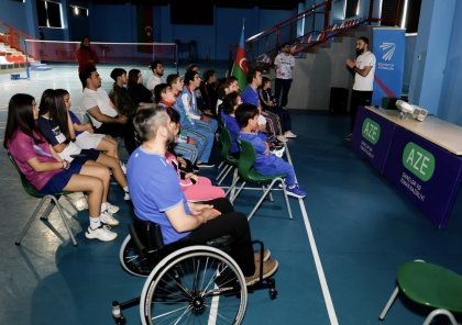 Bakıda "Parabadminton Günü" keçirildi