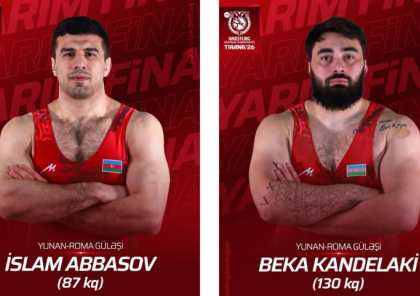 AÇ: İki Azərbaycan güləşçisi yarımfinalda