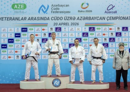 Cüdo üzrə veteranlar arasında Azərbaycan çempionatı keçirildi
