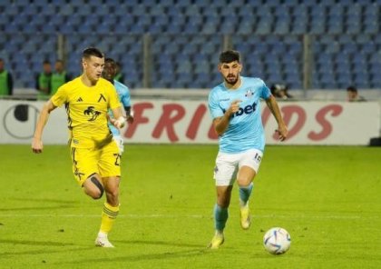 Azərbaycanlı futbolçu qol vurdu, komandası darmadağına sevindi