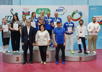 Stolüstü tennis üzrə Liqa turniri başa çatıb