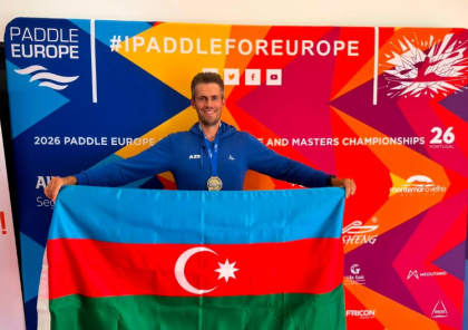 Azərbaycan kanoeçisi Avropa çempionatında qızıl medal qazandı