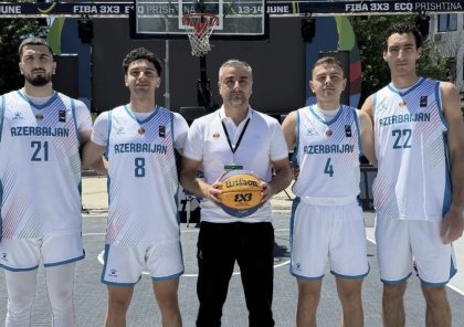 Azərbaycanın 3x3 basketbol üzrə milliləri yarımfinala yüksəlib