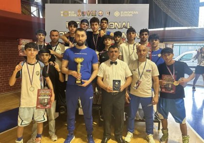 Azərbaycanın yeniyetmə boksçuları Serbiyadakı Millətlər Kubokunda 13 medal əldə ediblər