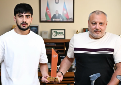 Xəyal Əliyev mükafatlandırıldı