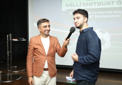 "Azərlotereya" jurnalistlər arasında "FC 26" çempionatı keçirdi - FOTOLAR
