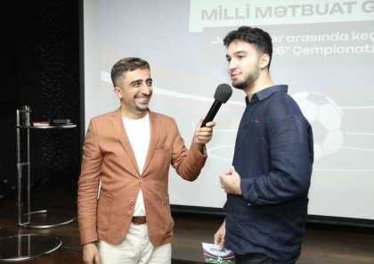 "Azərlotereya" jurnalistlər arasında "FC 26" çempionatı keçirdi - FOTOLAR