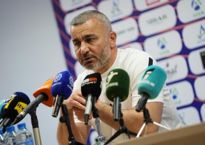 "İnanıram ki, matçın gedişində futbolçularımız öz oyunlarını göstərə biləcəklər" - Qurban Qurbanov