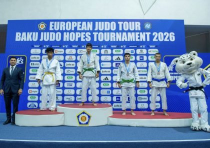 Avropa Cüdo Ümidləri Turnirində medalçılar müəyyənləşdi