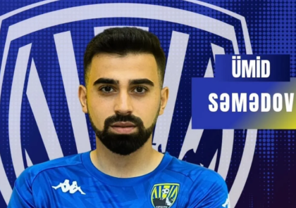 "Kəpəz" Ümid Səmədovla müqavilə yenilədi