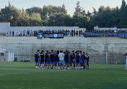 "Qarabağ" "Dinamo" ilə oyunöncəsi azarkeşlərə və mediaya açıq məşq keçirib