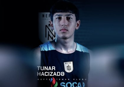 "Neftçi" Turan Hacızadə ilə müqavilənin müddətini uzadıb