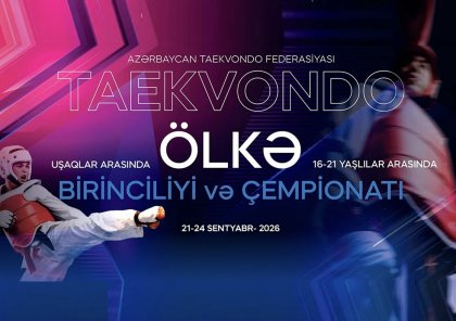 Taekvondo üzrə Azərbaycan çempionatı keçiriləcək