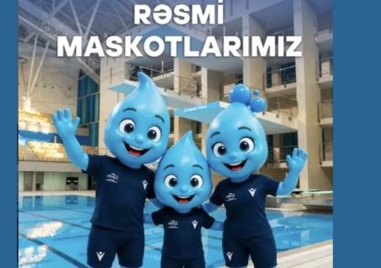 Azərbaycan Üzgüçülük Federasiyası rəsmi maskotlarını açıqlayıb