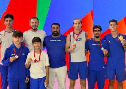 Azərbaycan gimnastlarından 5 "qızıl", 1 "gümüş"