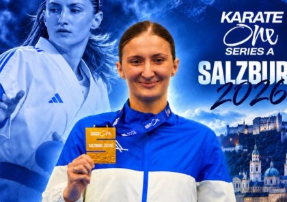 Azərbaycan karateçisi İrina Zaretska qızıl medal qazandı