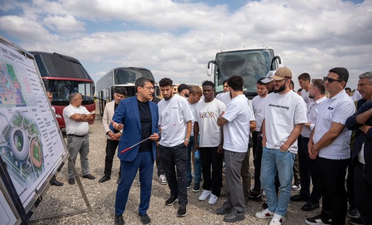 "Qarabağ" "İmarət"də - FOTO