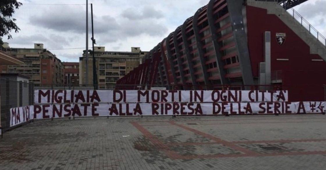 "Minlərlə ölü var, siz isə..." - Azarkeşlər mövsümün bərpasına qarşı çıxdılar - FOTO