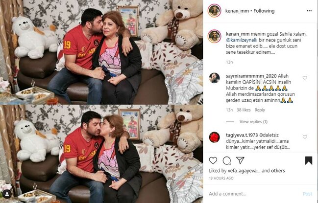 "Kamil səni bizə əmanət edib" - FOTO