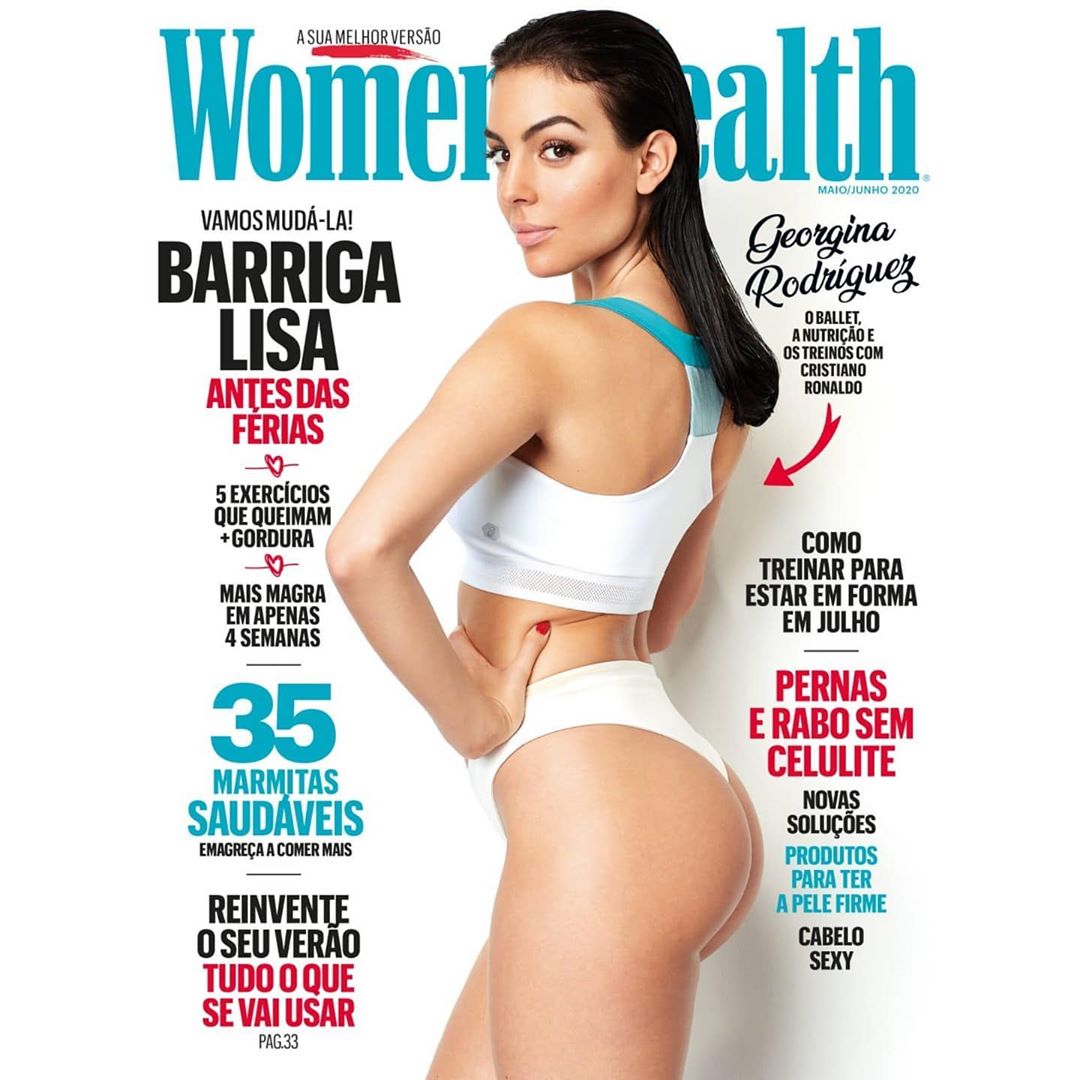Ronaldunun sevgilisi "Women\'s Health"ın üz qabığına belə düşdü - FOTO
