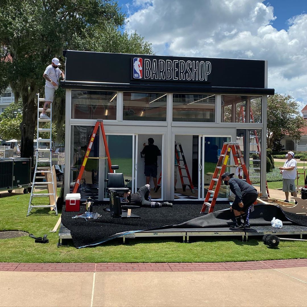 NBA şəhərciyində bərbərxana da olacaq - FOTO