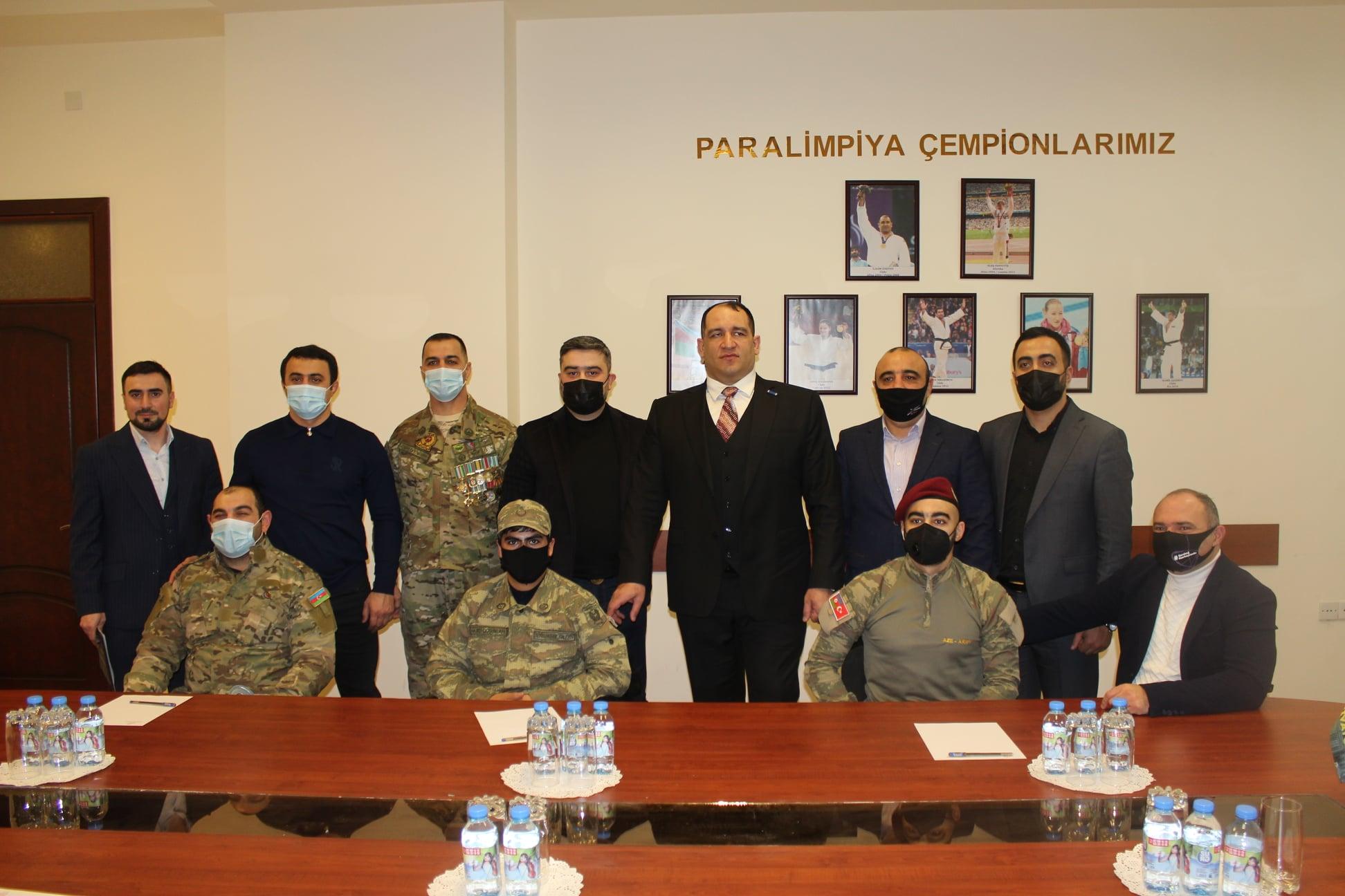 Vətən müharibəsi qaziləri paralimpiyaçı olacaqlar