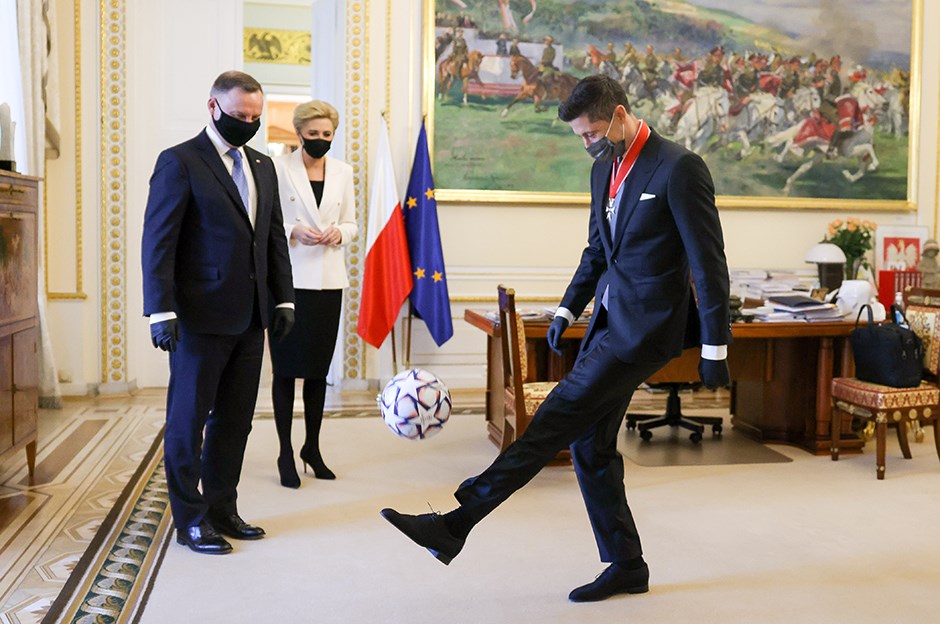 Robert Levandovski üçün xüsusi mükafat - FOTO