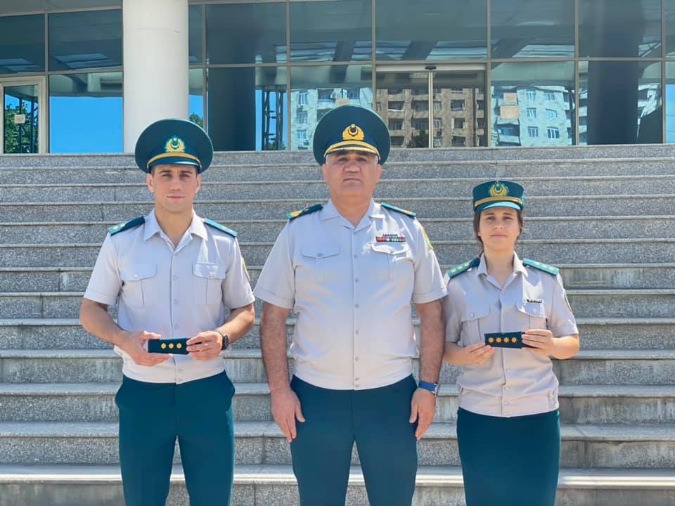 Elçin Quliyev xanım idmançının rütbəsini artırdı, kapitan oldu - FOTO