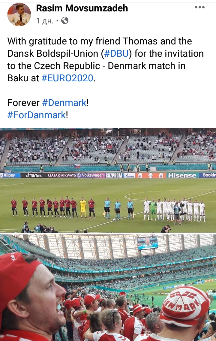 Danimarkalılardan həmyerlimizə özəl dəvət