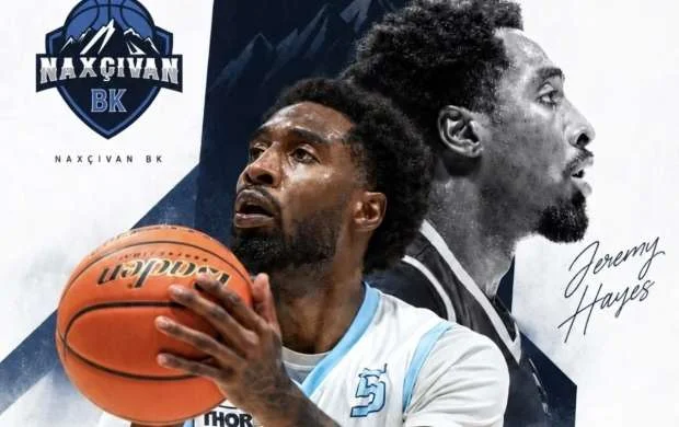 "Naxçıvan" klubu ABŞ-li basketbolçu Ceremi Hayesi heyətinə qatdı 