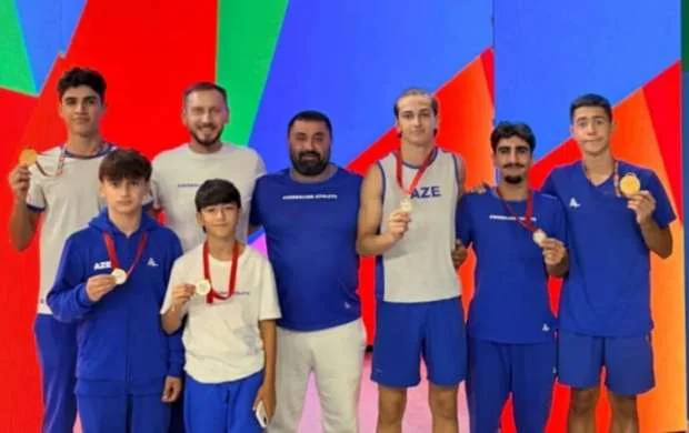 Azərbaycan gimnastlarından 5 "qızıl", 1 "gümüş" 